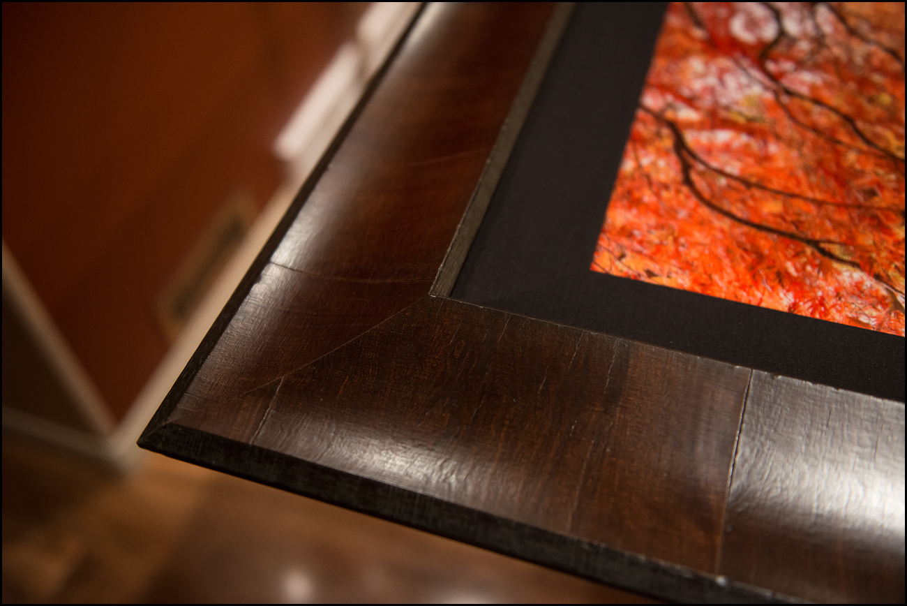 Italian Olive custom picture frame